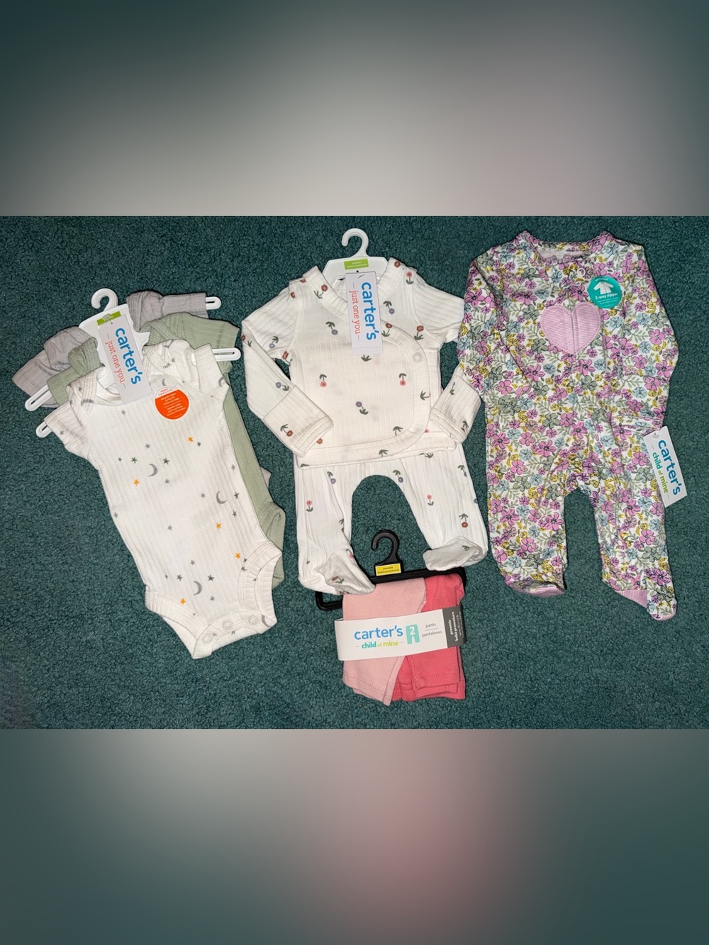 Carter's Baby Girl Preemie Bundle!